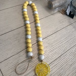 Lemon Farmhouse Bead Garland
